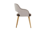 Ripley Dining Chair Brown side view picture
