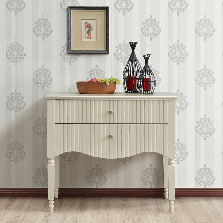 Ritz Small Console Table Cream