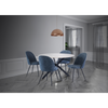 Contemporary round tables Riza Round Dining Table 1.2m White
