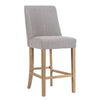 Rosa Counter Stool Linen Sand picture on the white background