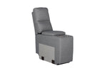 Russo Console Sectional Charcoal picture on the white background