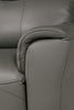 "Leather corner sofa for living room relaxation"
