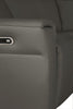 "Comfortable corner sofa with USB ports and recliner"
