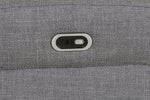 Russo Electric Reclining Chair Charcoal with fabric upholstery
