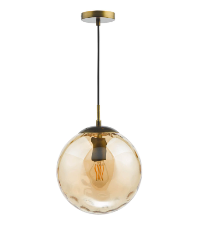Ripple Bronze Pendant