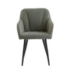 Comfortable kitchen chairs, Sable Dining Chair Mint Green with armrests
