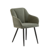 Elegant upholstered dining chairs, Sable Dining Chair Mint Green set of 2
