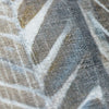 Scatterbox Aven Cushion 45x45cm Blue/Gold close view picture of the pattern