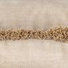 Scatterbox Elodie Cushion 43x43cm Natural close view picture of the zipper