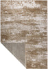 Scatterbox Rug Elson Green/Gold picture of the rug design and backing