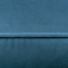 Scatterbox Erin Cushion 45x45 cm Plain Orion Blue close view picture of the zipper
