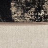 Scatterbox Lunetta Cushion Black close view picture of the zipper