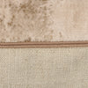 Scatterbox Lunetta Cushion Natural close view picture of the zipper