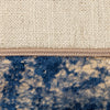 Scatterbox Lunetta Cushion Navy close view picture of the zipper