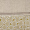 Scatterbox Monaco Cushion Natural 43x43 cmclose view picture of the zipper
