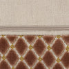 Scatterbox Monaco Cushion Rose close view picture of the zipper