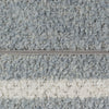Scatterbox Nephi Cushion Blue close view picture of the zipper