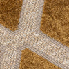 Scatterbox Orva Cushion Gold close view picture of the fabric texture