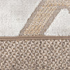 Scatterbox Orva Cushion Silver close view picture of the zipper