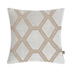 Scatterbox Orva Cushion Silver 43x43 cm front view picture of the cushion design