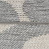 Scatterbox Sukie Cushion Blue close view picture of the zipper