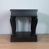 Scroll Black End Table perfect fit to any room