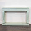 Scroll Sage 120cm Console Table Ant Mirror  front view picture near the wall
