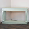 Scroll Sage 130cm Console Table table with lower shelf