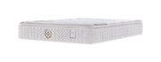 Serenity Sleep's king size mattress in white, labeled "Aloe Vera" for added wellness.