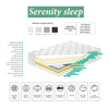 Serenity Sleep G09 Luxury High king size mattress with an elegant high-rise design.