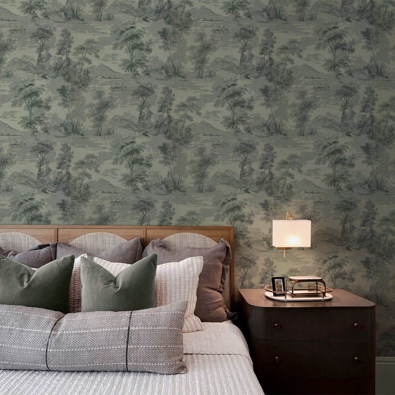 Boutique Shibui Forest Wallpaper Laurel - Floral & Trees Wall Covering