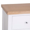 Versatile medium white sideboard for any room.