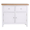 Classic white sideboard in a convenient medium size.