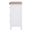 Practical and stylish medium-sized white sideboard.