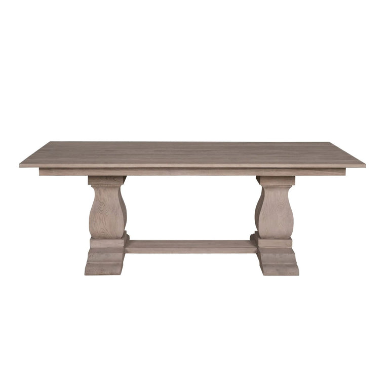 Sofia Dining Table 2.2m Rustic Brown