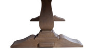 Rustic allure: Sofia Table extends in style.