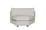 Contemporary Spencer Curved Wedge Natural Enhances Comfort
