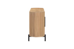 Stockholm 4 Door Curved Sideboard side view picture
