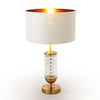 Modern table lamp for stylish illumination.