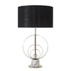 Versatile lamp with a contemporary design.