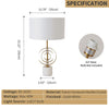 Minimalist table lamp for subtle illumination.