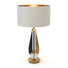 Versatile lamp with a contemporary design.