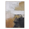 Textured Art Canvas picture on the white background