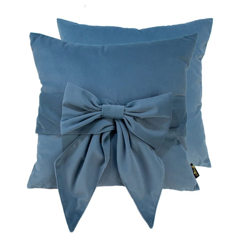 Malini Tiedup Blue Cushion