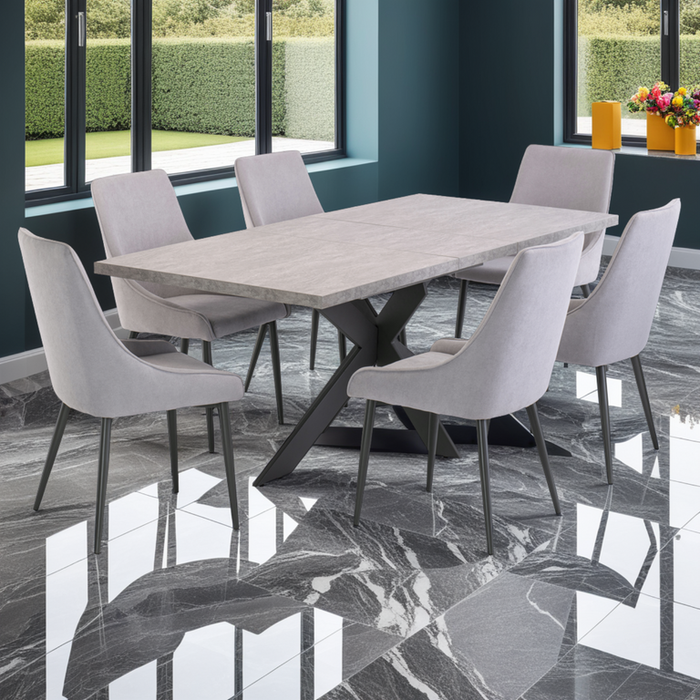 Tindra Extendable Dining Table 1.6m - 2.0m
