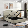 Tipperary 5ft Gas-Lift King Size Bed picture of the lifted up mechanism