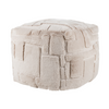 Scatterbox Pod Tovi Bean Cube 50x50 cm Natural front view picture on the white background