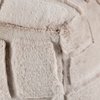 Scatterbox Cushion Tovi Small 65x65 cm Natural close view picture of the zipper
