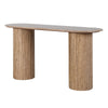 Travertine Pillar Console picture on the white background