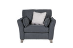 Triestine Grey Accent Chair.
